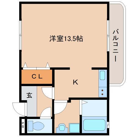 入江岡駅 徒歩5分 1階の物件間取画像